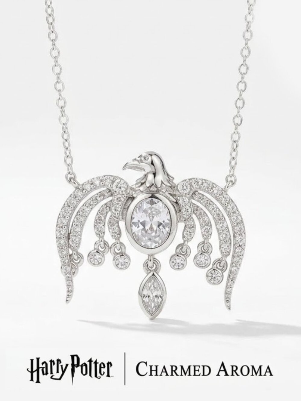 RARE Official Harry Potter Ravenclaw diadem necklace, 925 Sterling Silver